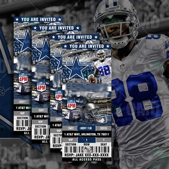 4 Suite Tickets To Dallas Cowboys Game Plus A Meet & Greet With Ezekiel Elliott After Game